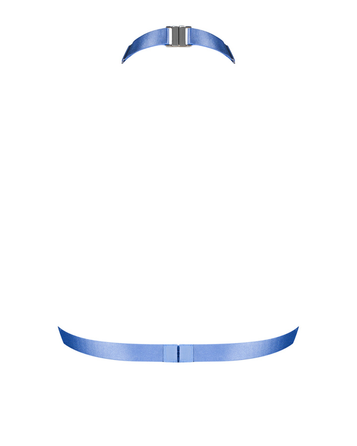Niebieski harness top